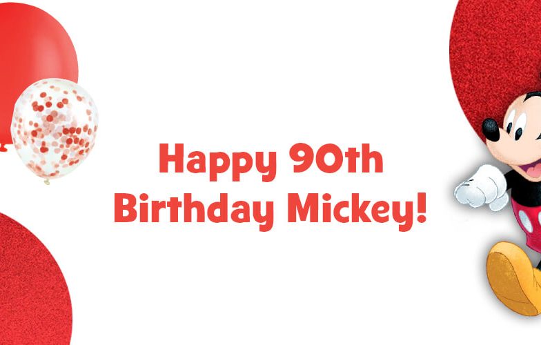 Mickey's 90th Birthday