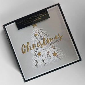 10PK Premium Cards Boxed