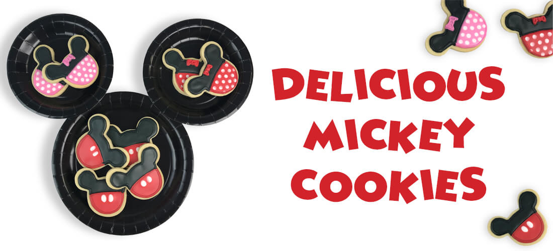 Delicious Mickey Cookies