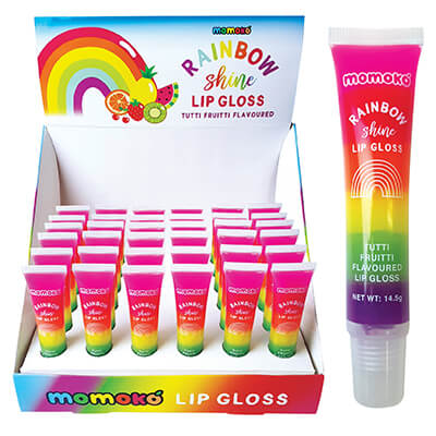 Momoko Rainbow Shine Lip Gloss